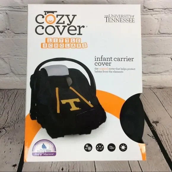 NCAA Tennessee Volunteers Cozy Cover Infant Carrier Cover Tailgating Game Day - Picture 2 of 4